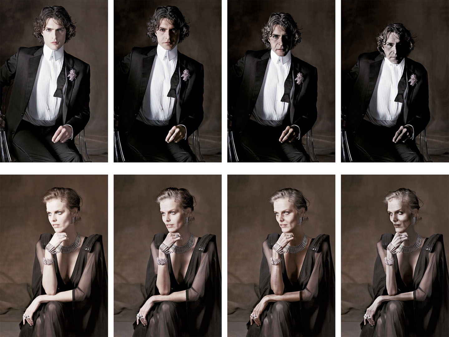Karl Lagerfeld - A Portrait of Dorian Gray